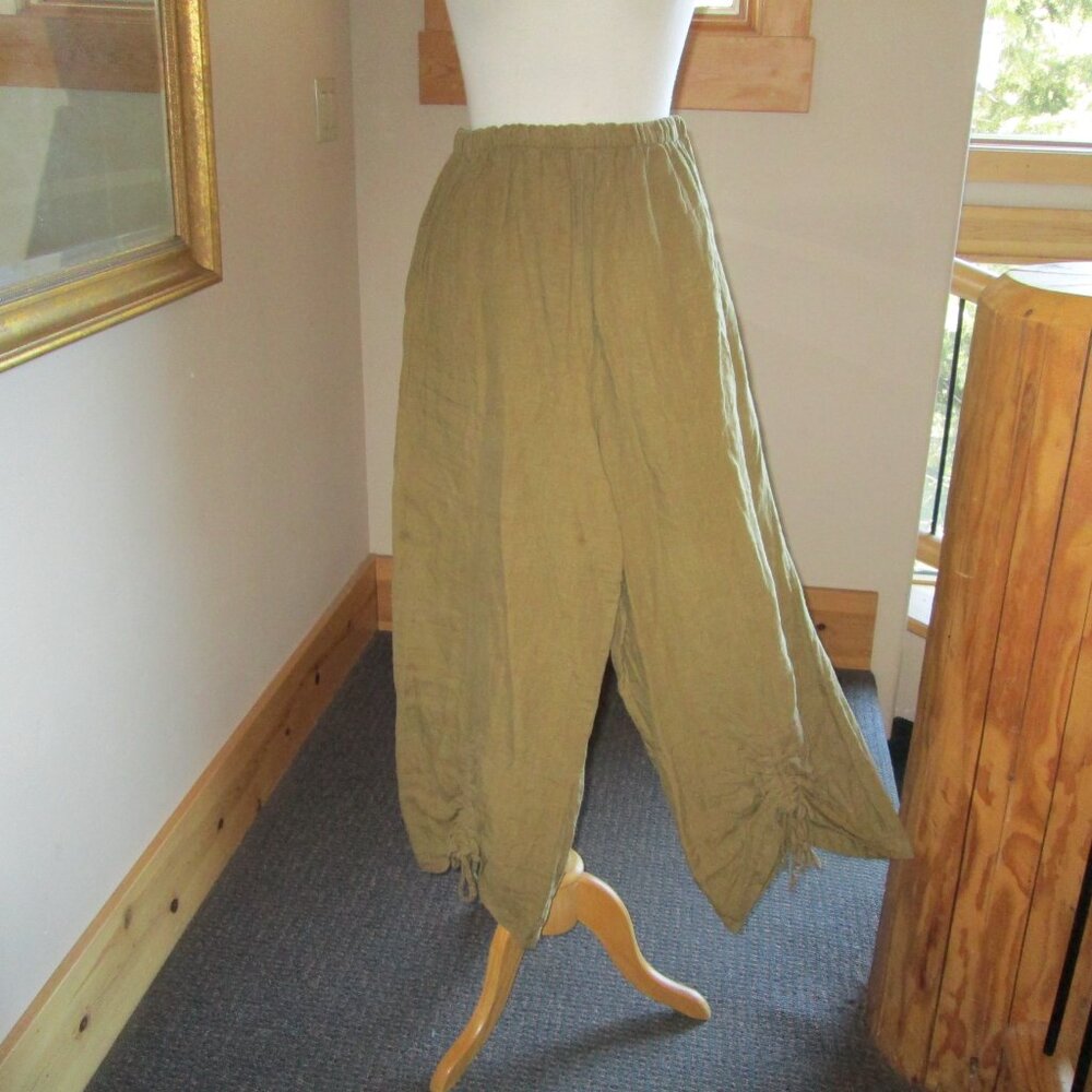 Steel Pony Asymmetrical Tunic Top w/ Wide-Leg Bryn Walker Pants & Olympic Scarf - Picture 9 of 9